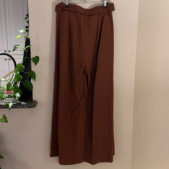 Business As Usual wide Leg Belted Pants P14 - Picture 10 of 10